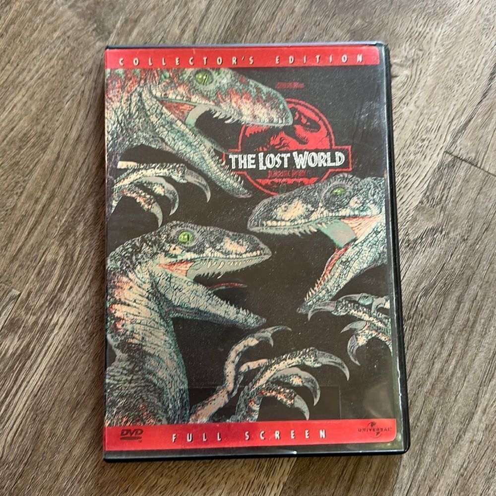 ☀️Jurassic Park Lost World II DVD Starring Goldblum Julianne Moore